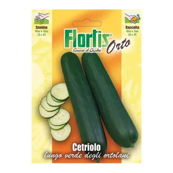 Semi di Cetriolo Lungo Verde FLORTIS