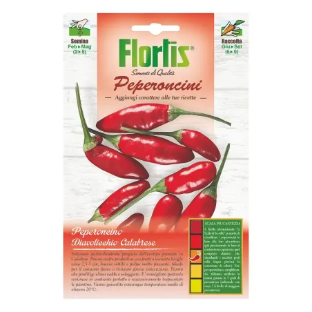 Semi di Peperoncino Diavolicchio Calabrese FLORTIS