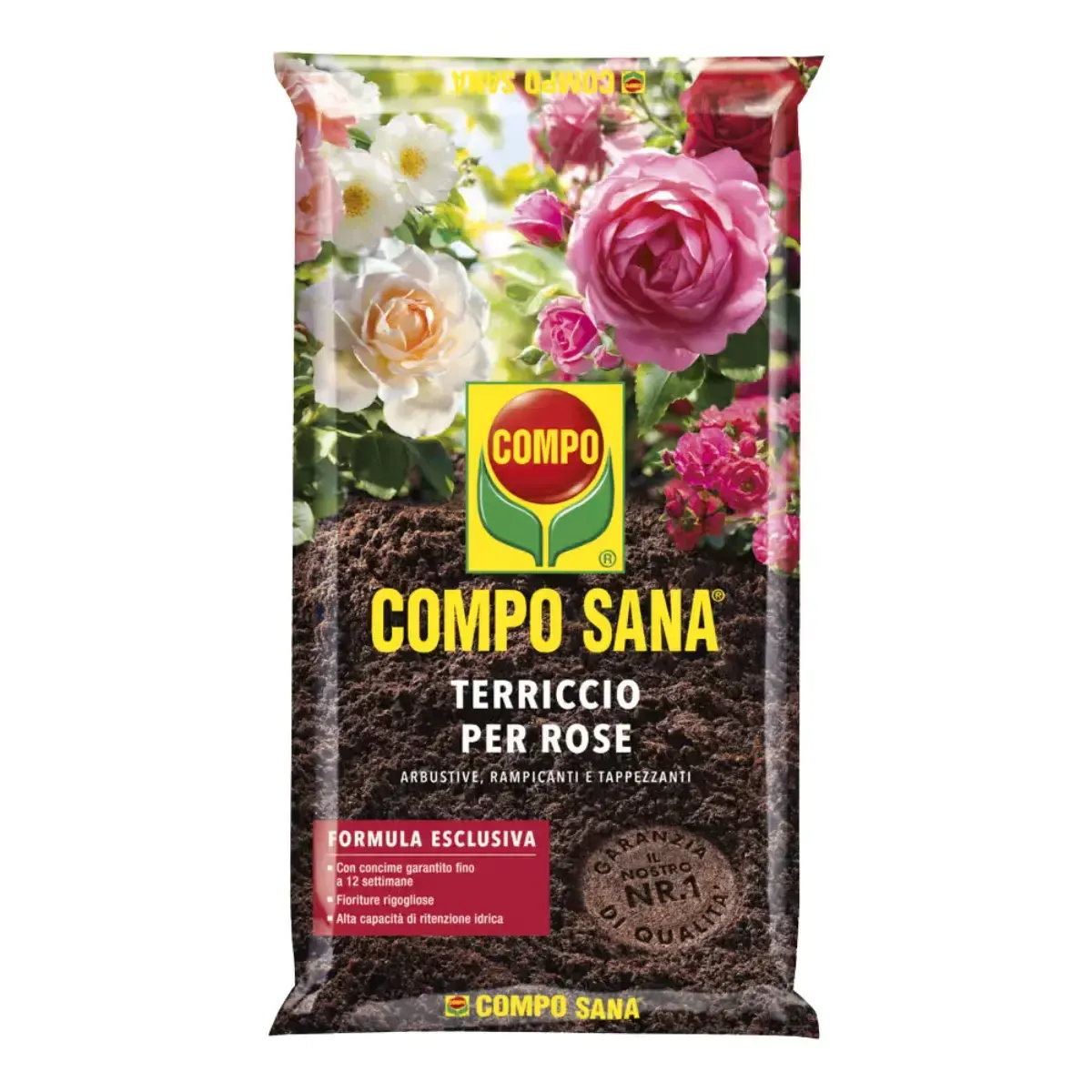 Terriccio Rose Concimato COMPO SANA