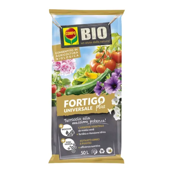 Terriccio Biologico FORTIGO PLUS COMPO