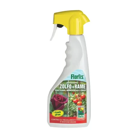 Fungicida Integratore Zolfo e Rame Pronto FLORTIS