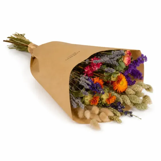 Bouquet Fiori Secchi Wildflowers Summer Colors FLORIETTE