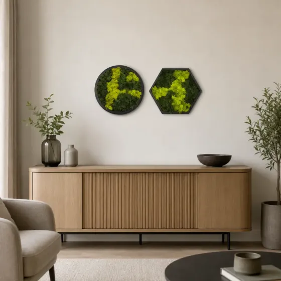 Quadro in Muschio Stabilizzato Moss Art - Esperit Elements Quadro in Muschio Stabilizzato Moss Art - Esperit Elements