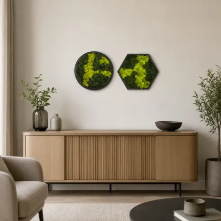 Quadro in Muschio Stabilizzato Moss Art - Esperit Elements