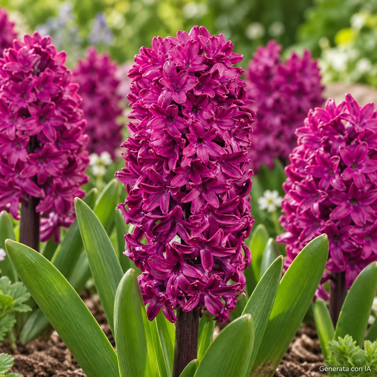 Giacinto Woodstock in fiore