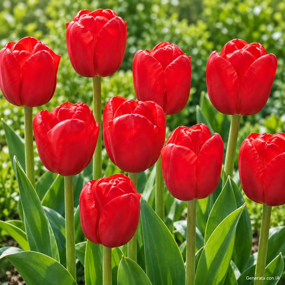 Bulbi di Tulipani Rossi Triumph | JUB Holland