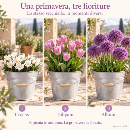 Kit Lasagna di Bulbi in Vaso Spring Bloom | JUB Holland
