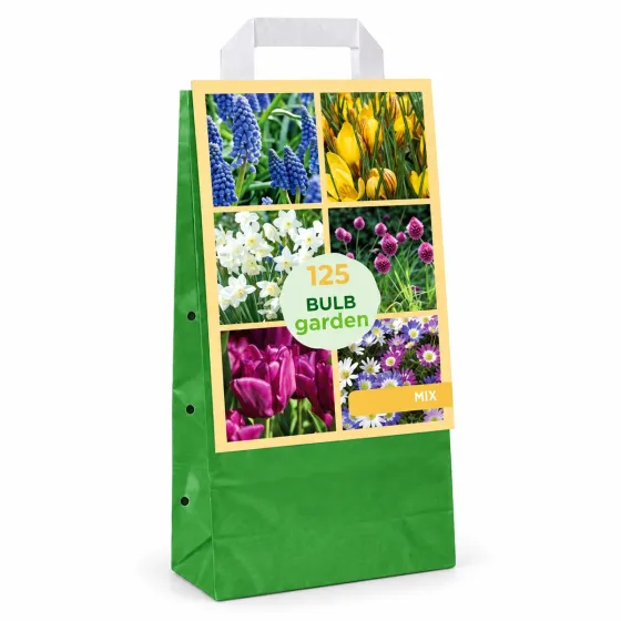 Maxi Bag Garden Mix JUB Holland - confezione da 125 bulbi in 6 varietà