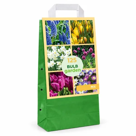 Maxi Bag Garden Mix JUB Holland - confezione da 125 bulbi in 6 varietà