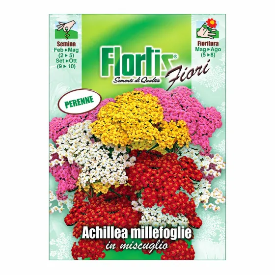 Bustina di semi di Achillea Millefoglie in Miscuglio Flortis