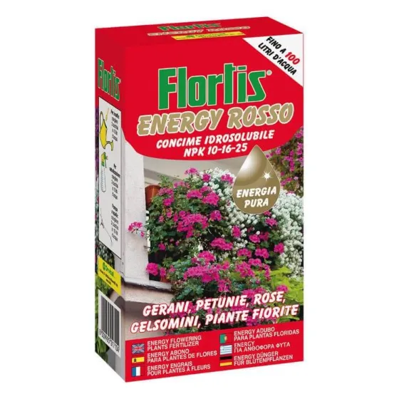 Concime per piante fiorite ENERGY ROSSO FLORTIS 