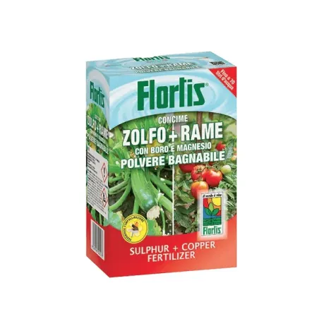 Fungicida Integratore Zolfo e Rame FLORTIS